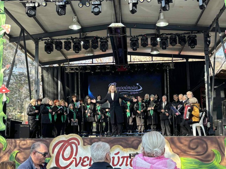 Επίσκεψη της Χορωδίας στην Ονειρούπολη Δράμας