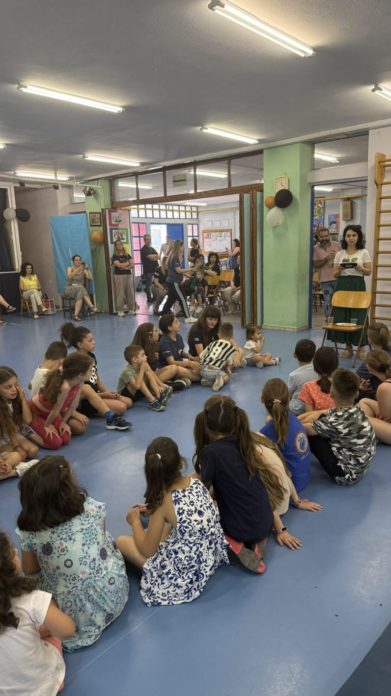 Καλοκαιρινή γιορτή παιδικών τμημάτων