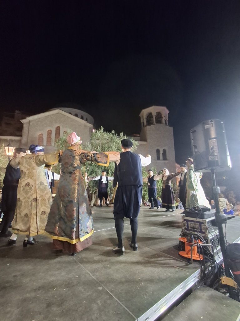 Συμμετοχή στην παραδοσιακή μουσική βραδιά στην Παναγία Φανερωμένη