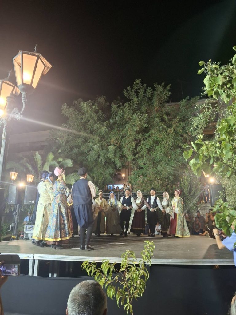 Συμμετοχή στην παραδοσιακή μουσική βραδιά στην Παναγία Φανερωμένη